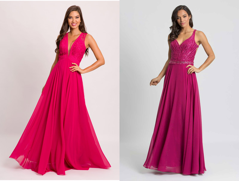 cores tendencia 2019 vestidos de festa